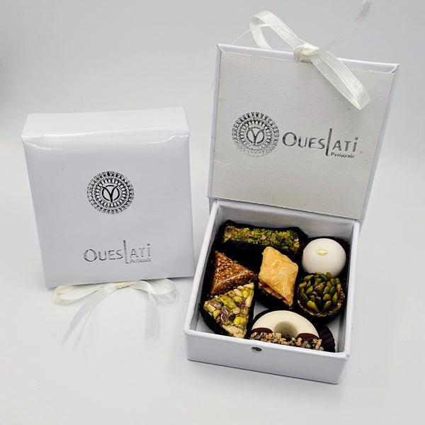 Mini Coffret Oueslati Blanc (coffret + assortiment)