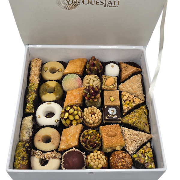 Coffret Oueslati Blanc Medium + (assortiment +coffret)